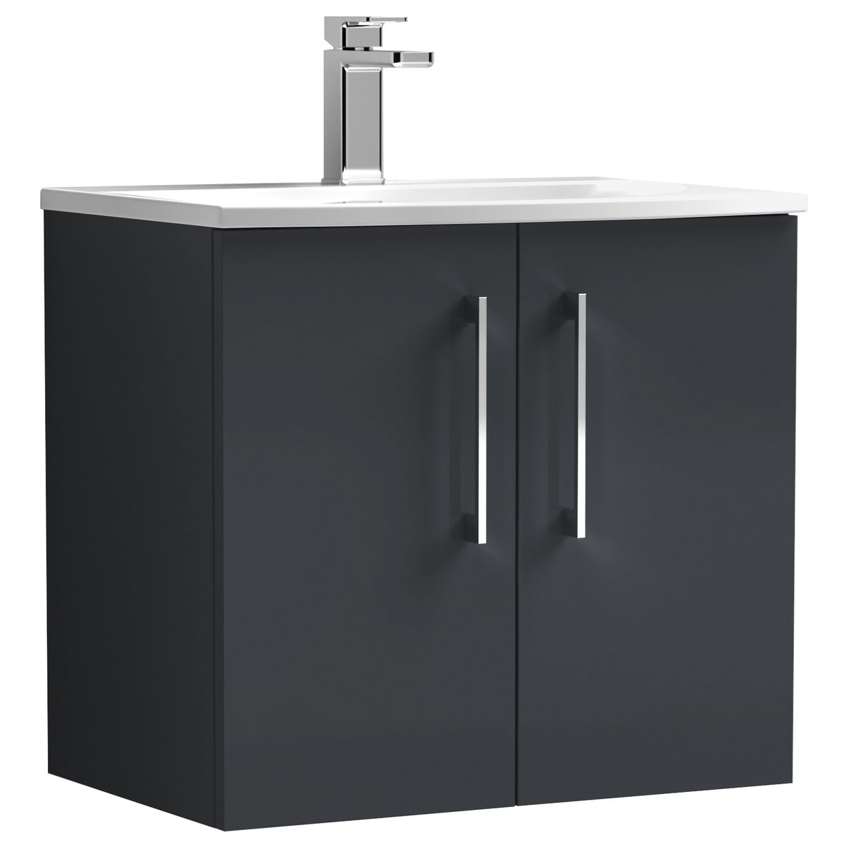 600 WH 2-Door Vanity & Basin 4