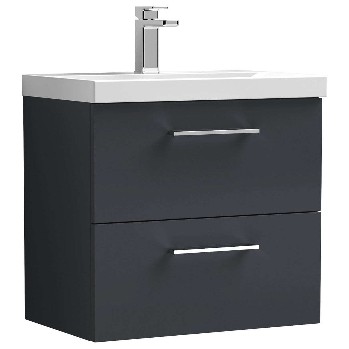 600 WH 2-Drawer Vanity & Basin 3