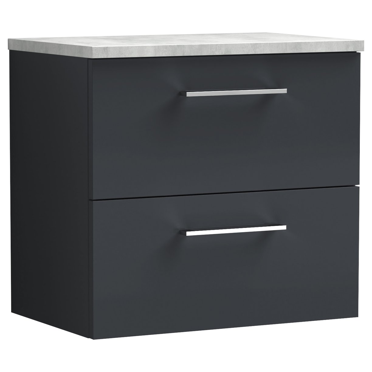 600 WH 2-Drawer Vanity & Laminate Top