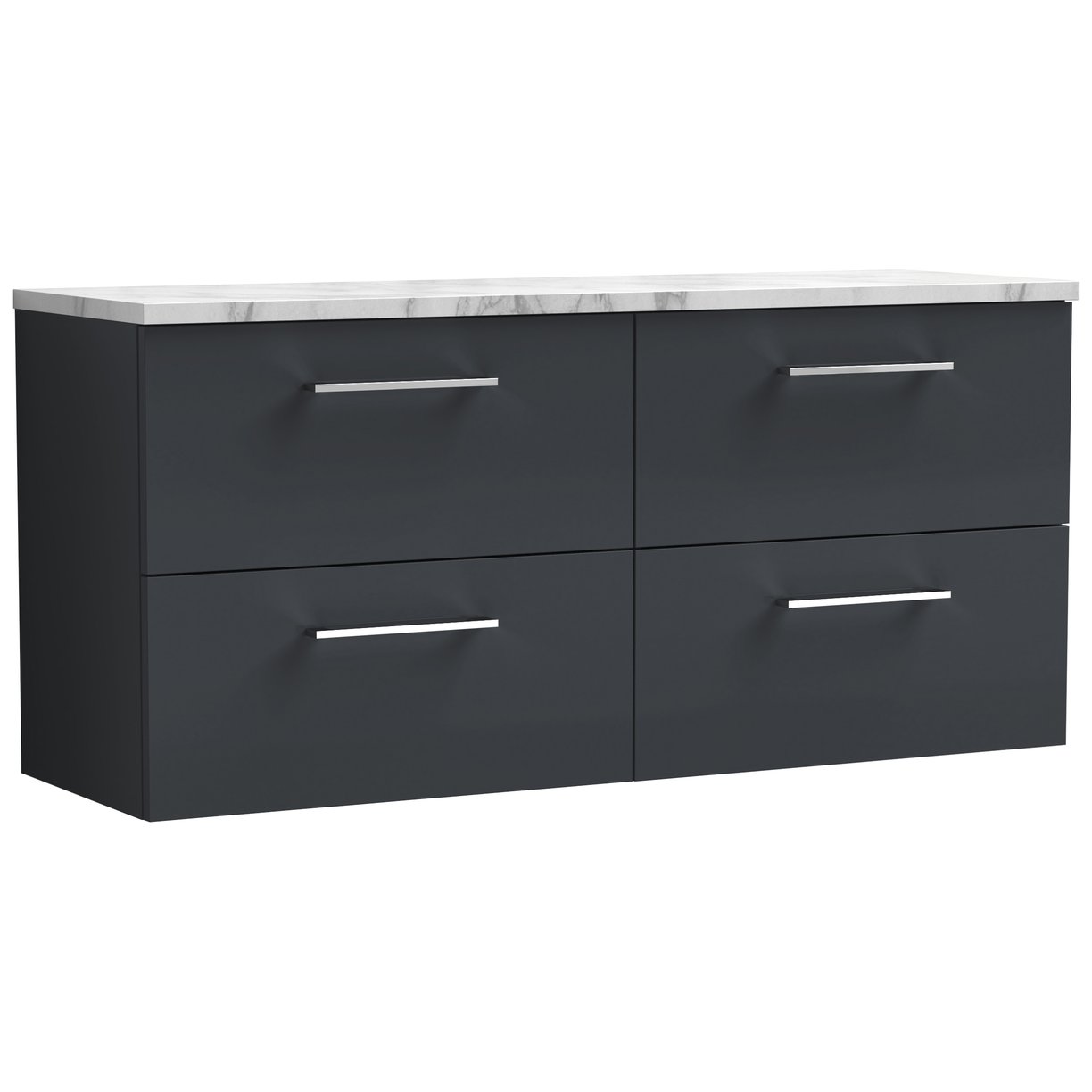 1200 Wh 4-Drawer Vanity & Laminate Top