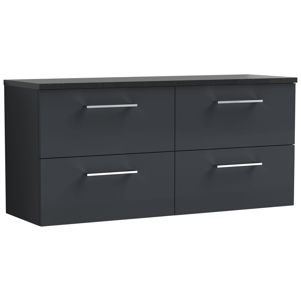 1200 Wh 4-Drawer Vanity & Laminate Top