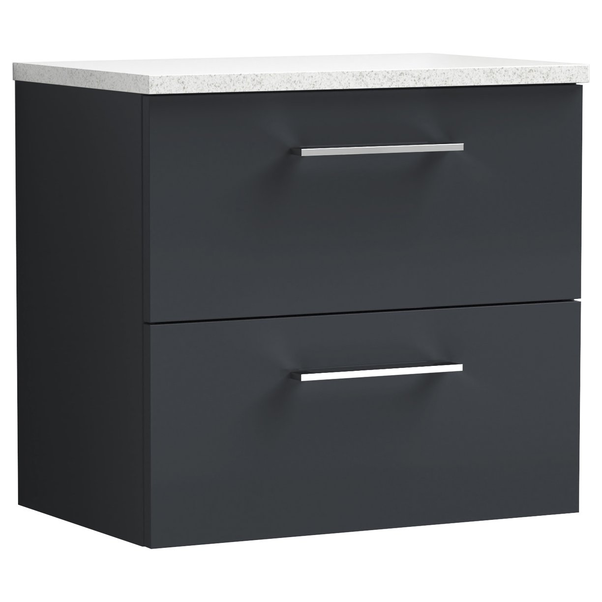 600 WH 2-Drawer Vanity & Laminate Top