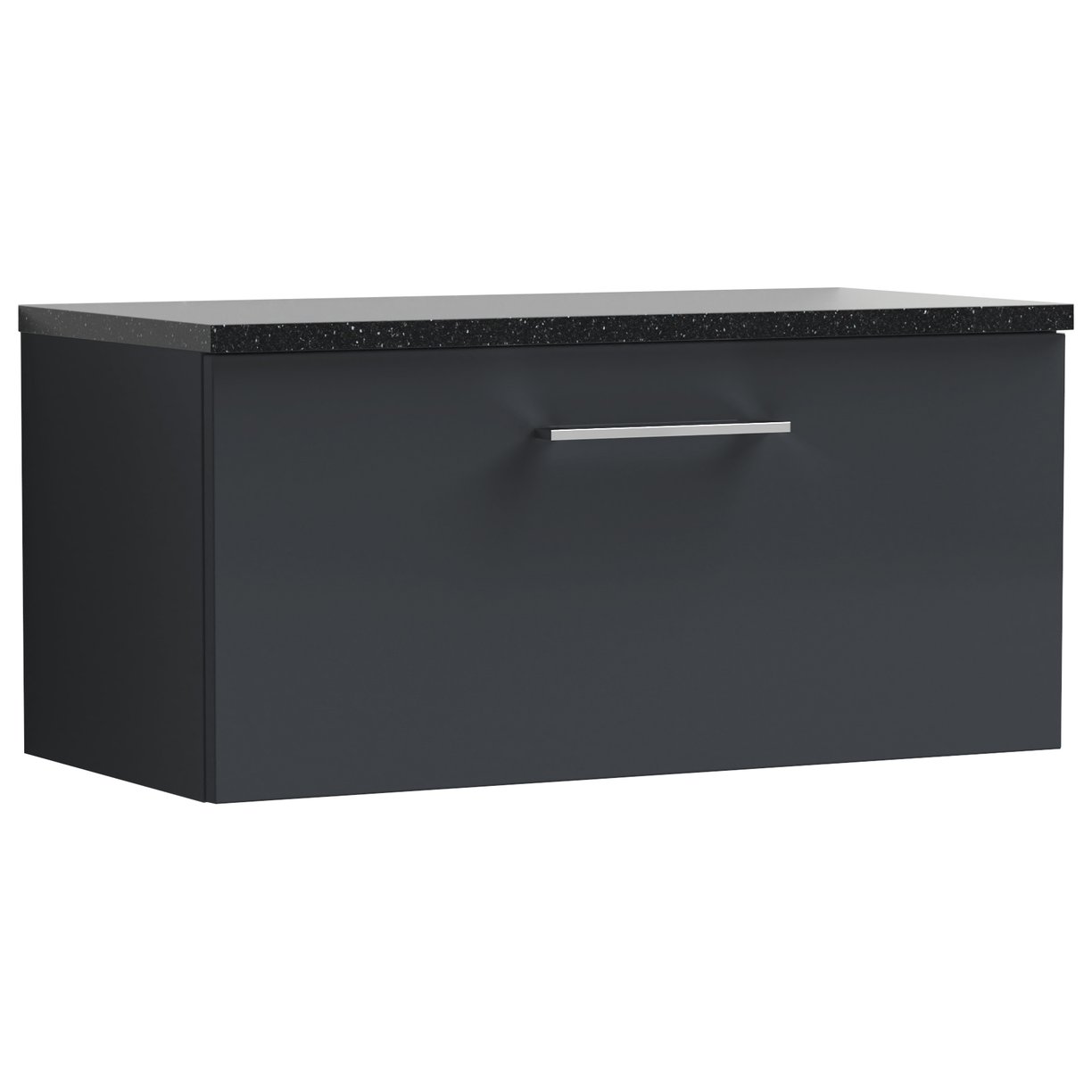 800 WH Single Drawer Vanity & Laminate Top