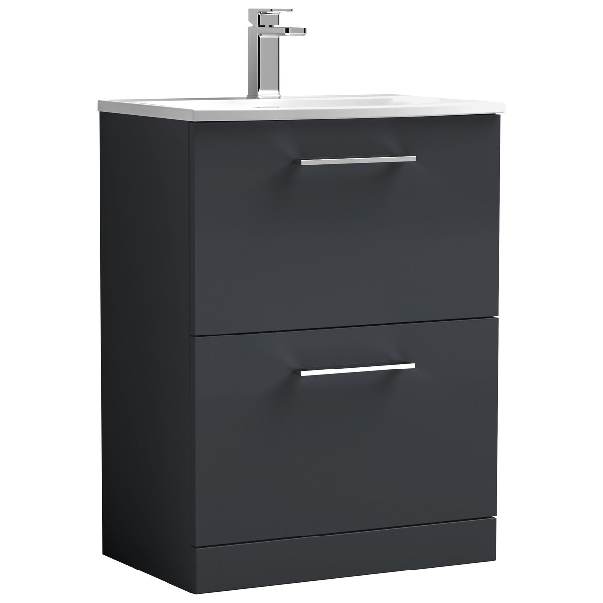 600 FS 2-Drawer Vanity & Basin 4