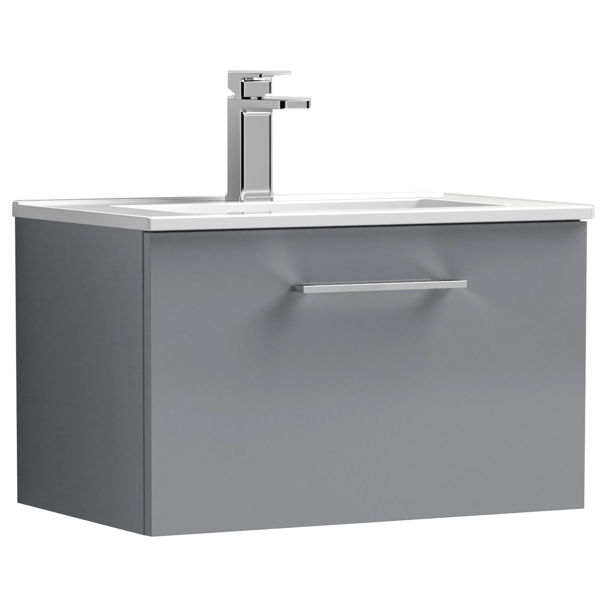 600 WH 1-Drawer Vanity & Basin 2
