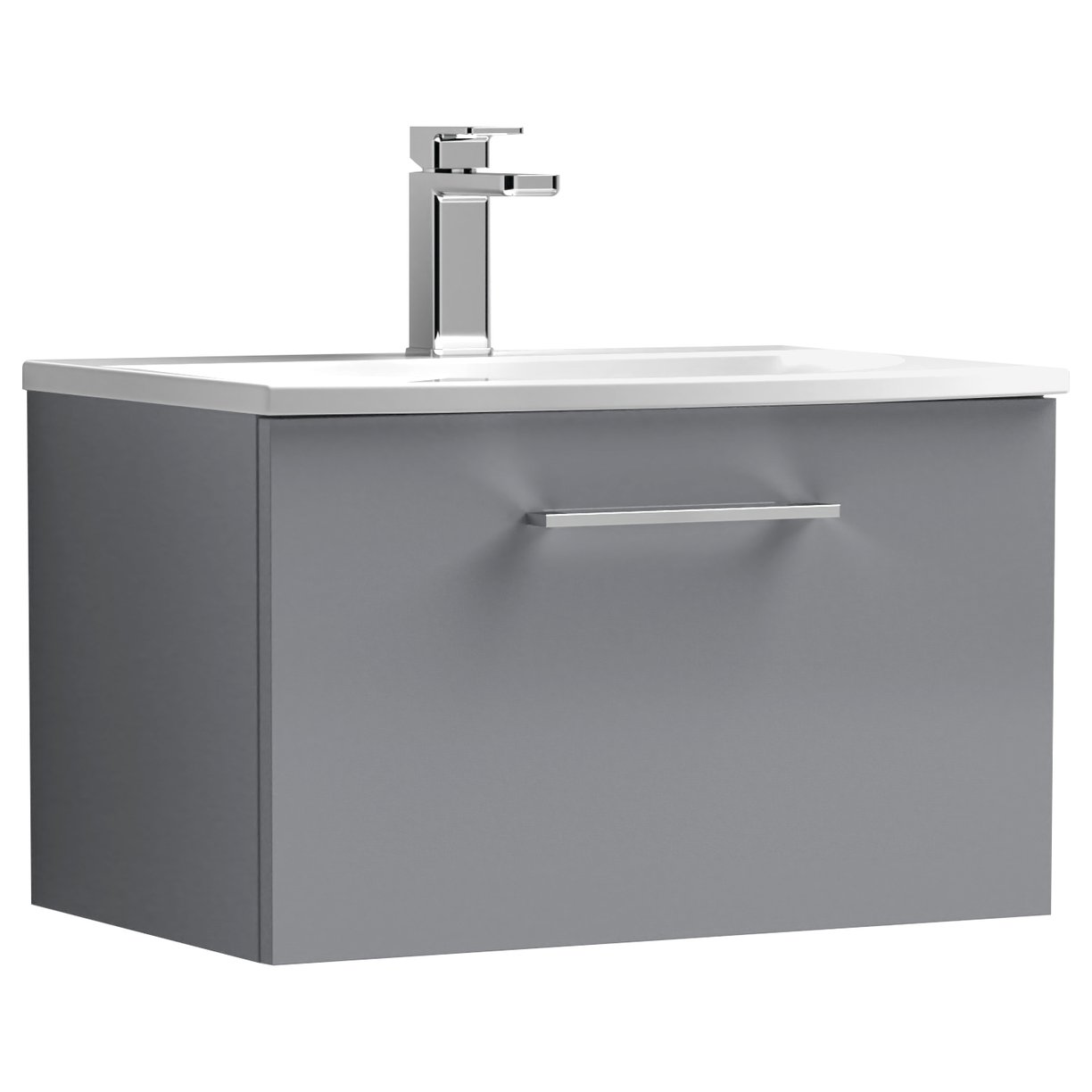 600 WH 1-Drawer Vanity & Basin 4