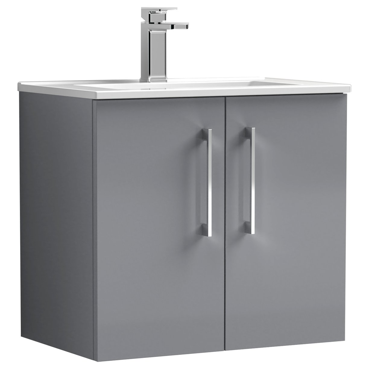 600 WH 2-Door Vanity & Basin 2