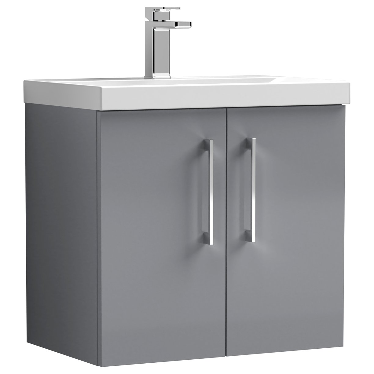600 WH 2-Door Vanity & Basin 3