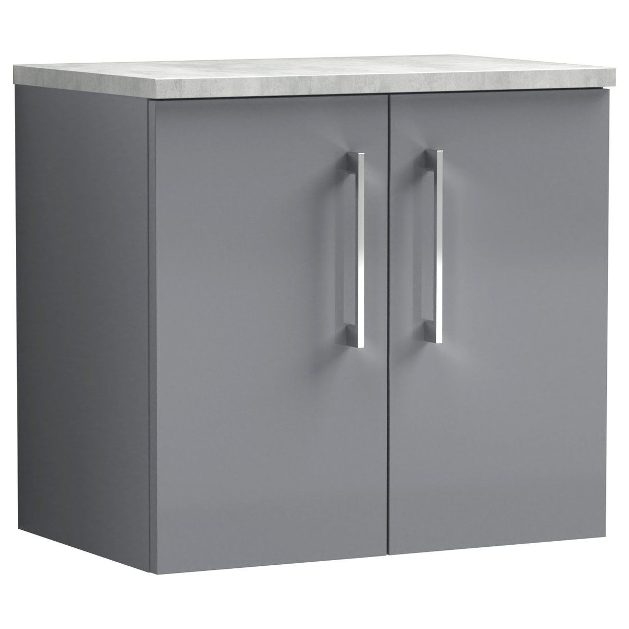 600 WH 2-Door Vanity & Laminate Top