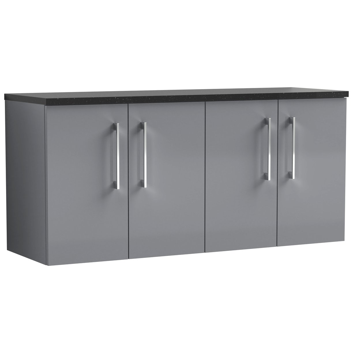 1200 Wh 4-Door Vanity & Laminate Top