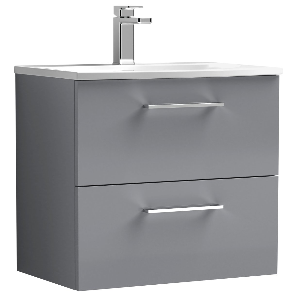 600 WH 2-Drawer Vanity & Basin 4