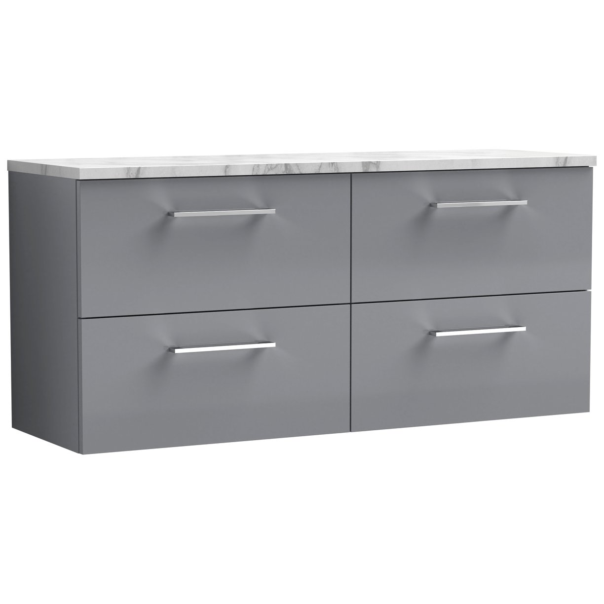 1200 Wh 4-Drawer Vanity & Laminate Top
