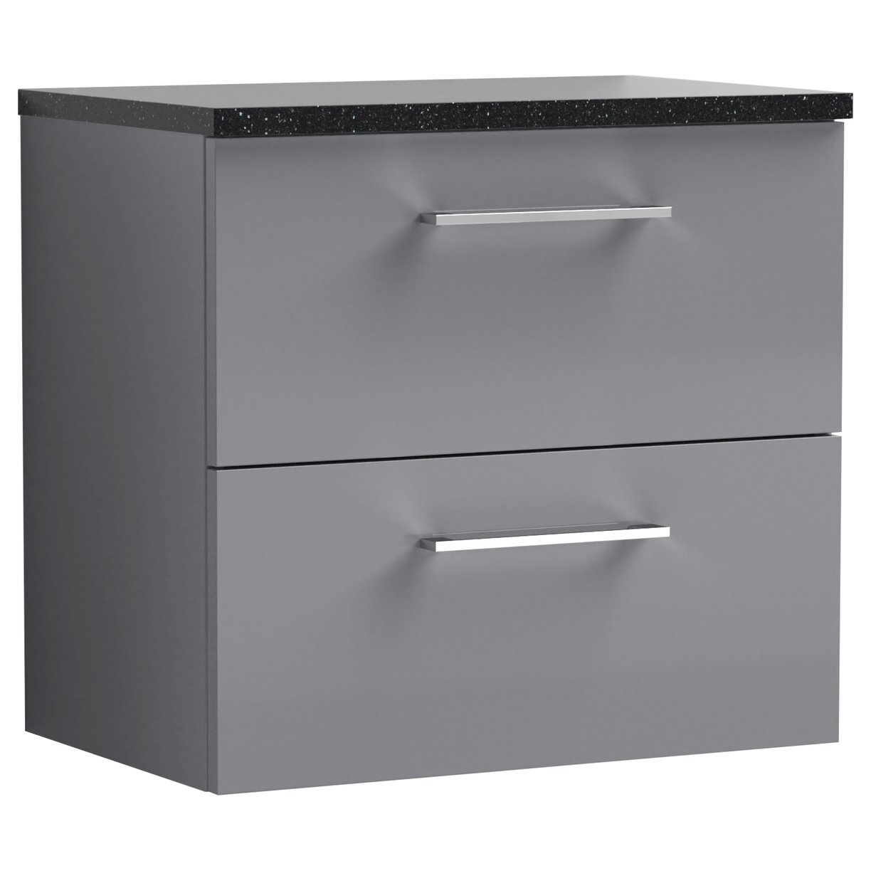 600 WH 2-Drawer Vanity & Laminate Top