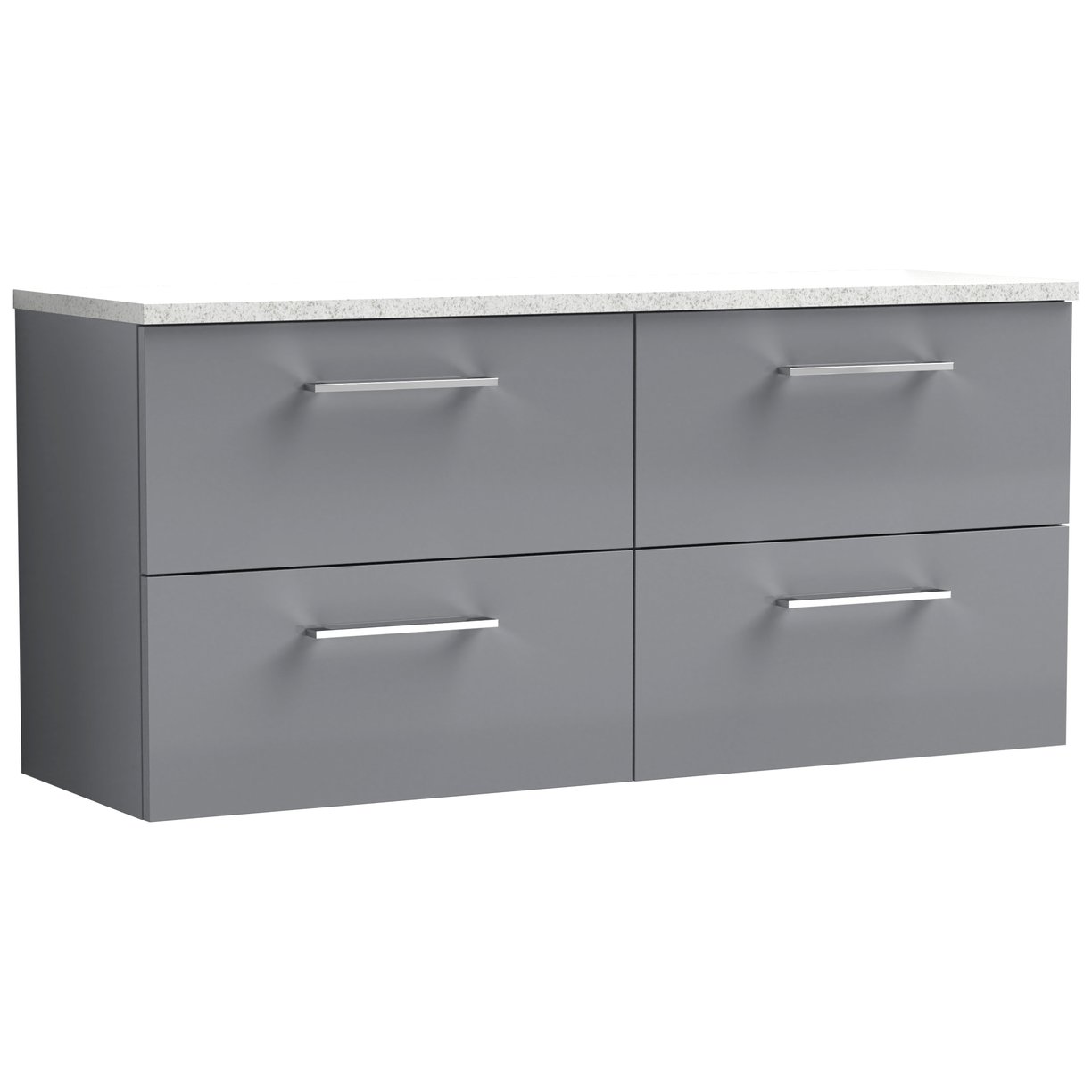 1200 Wh 4-Drawer Vanity & Laminate Top