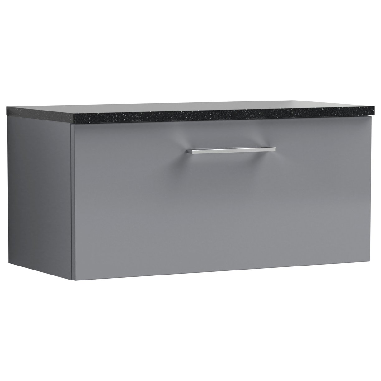800 WH Single Drawer Vanity & Laminate Top