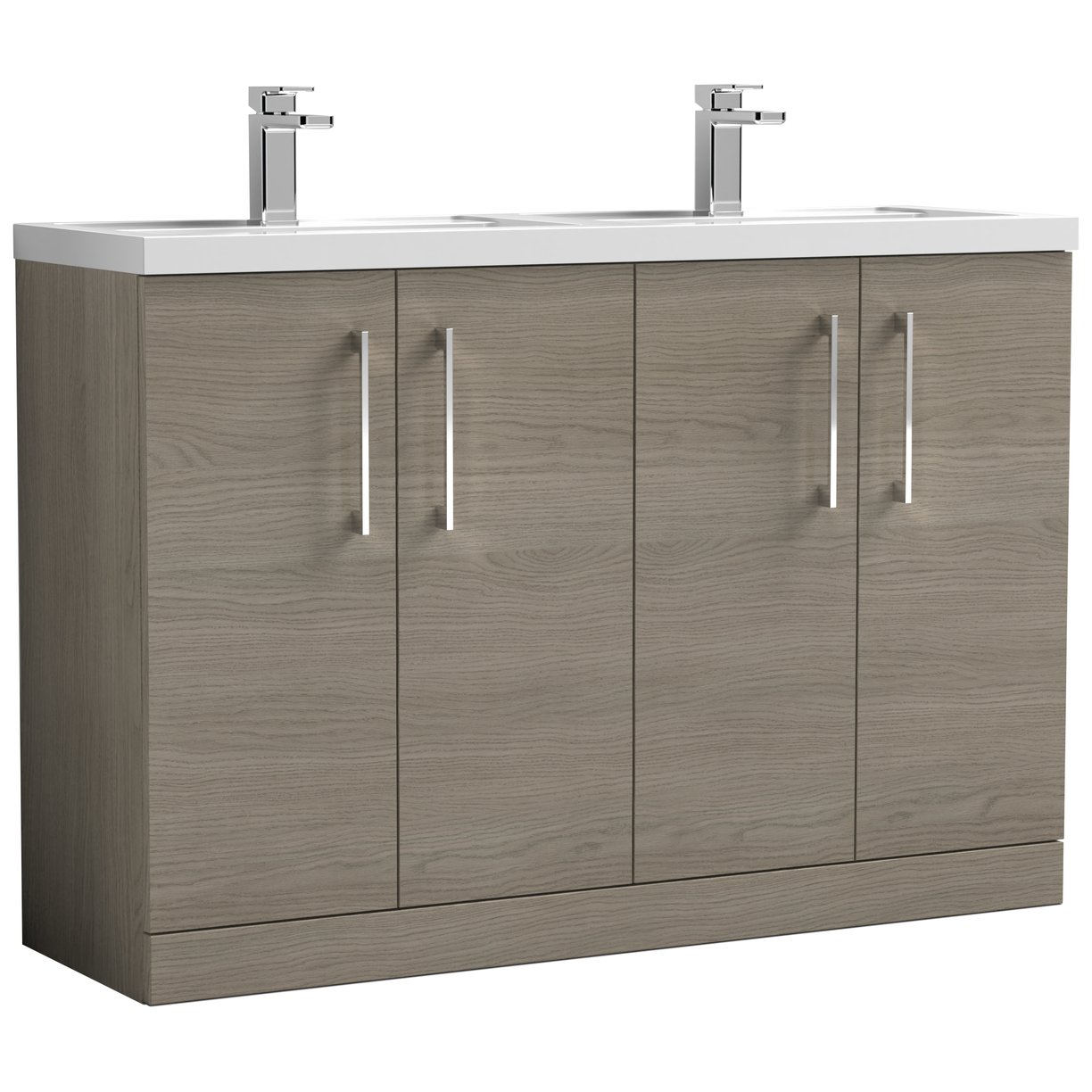 1200 FS 4-Door Vanity & Double Basin