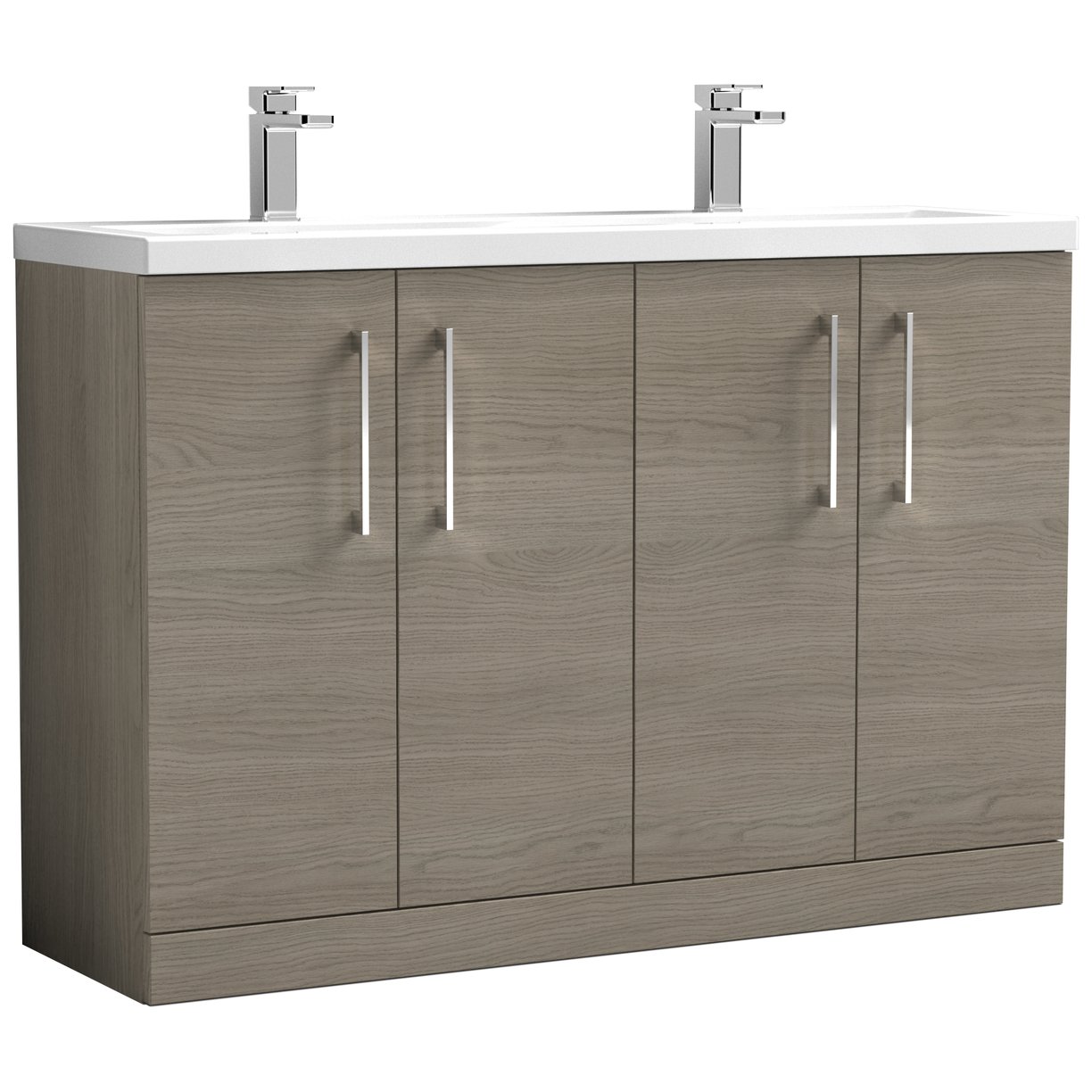 1200 FS 4-Door Vanity & Double Basin