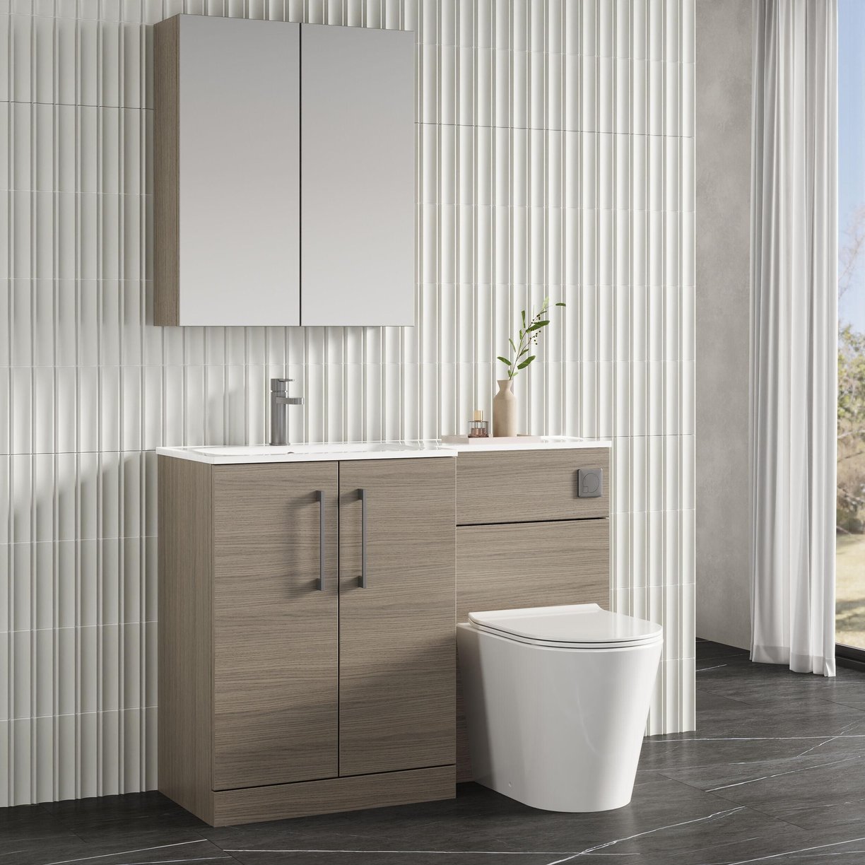 1100mm Left Hand Combination