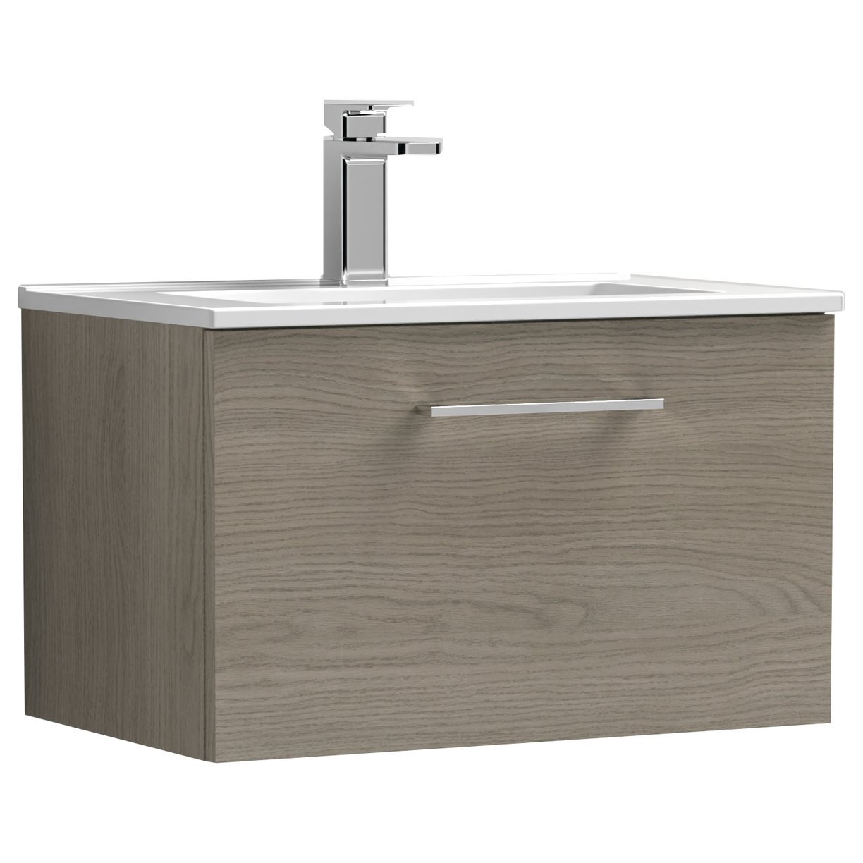 600 WH 1-Drawer Vanity & Basin 2