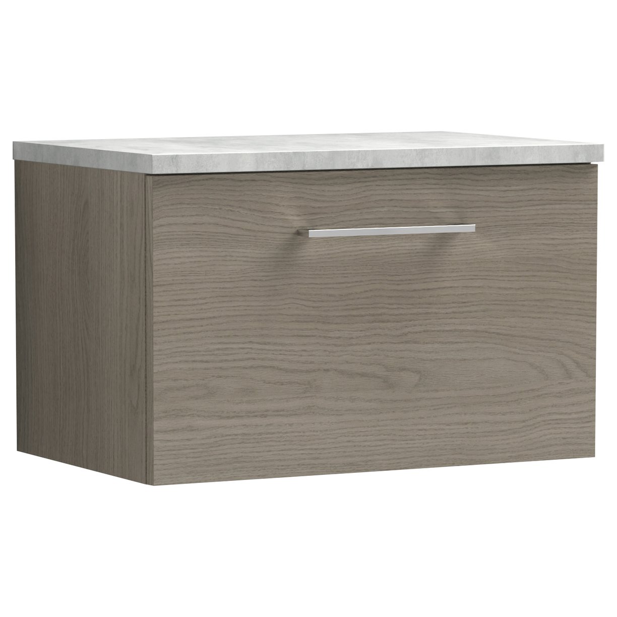 600 WH 1-Drawer Vanity & Laminate Top