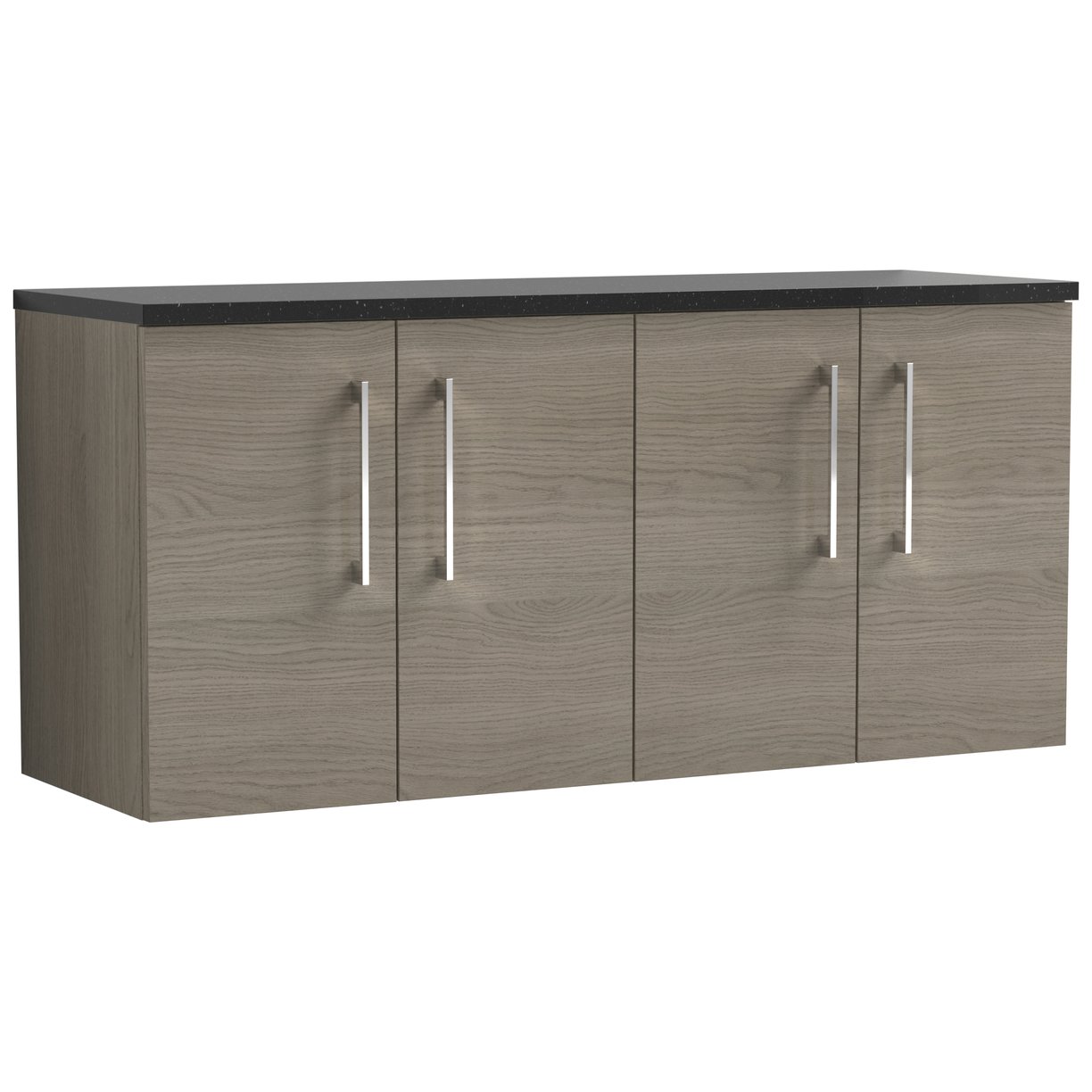 1200 Wh 4-Door Vanity & Laminate Top