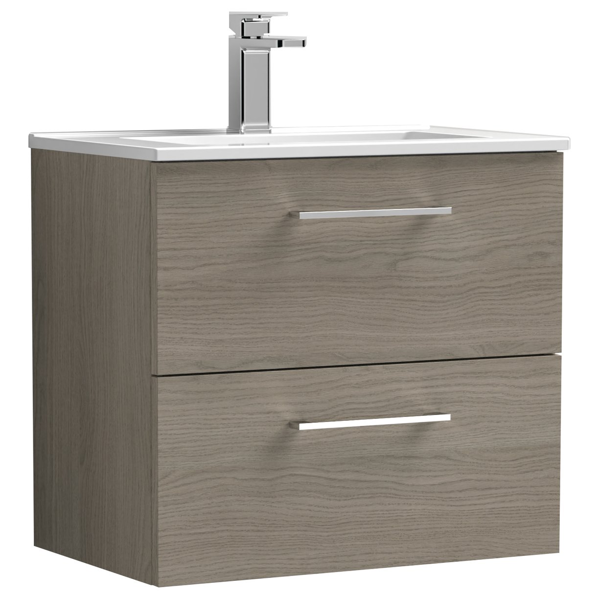 600 WH 2-Drawer Vanity & Basin 2