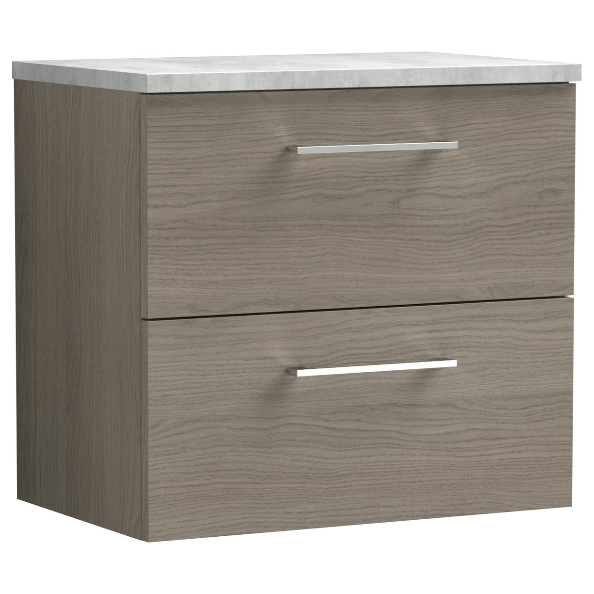 600 WH 2-Drawer Vanity & Laminate Top