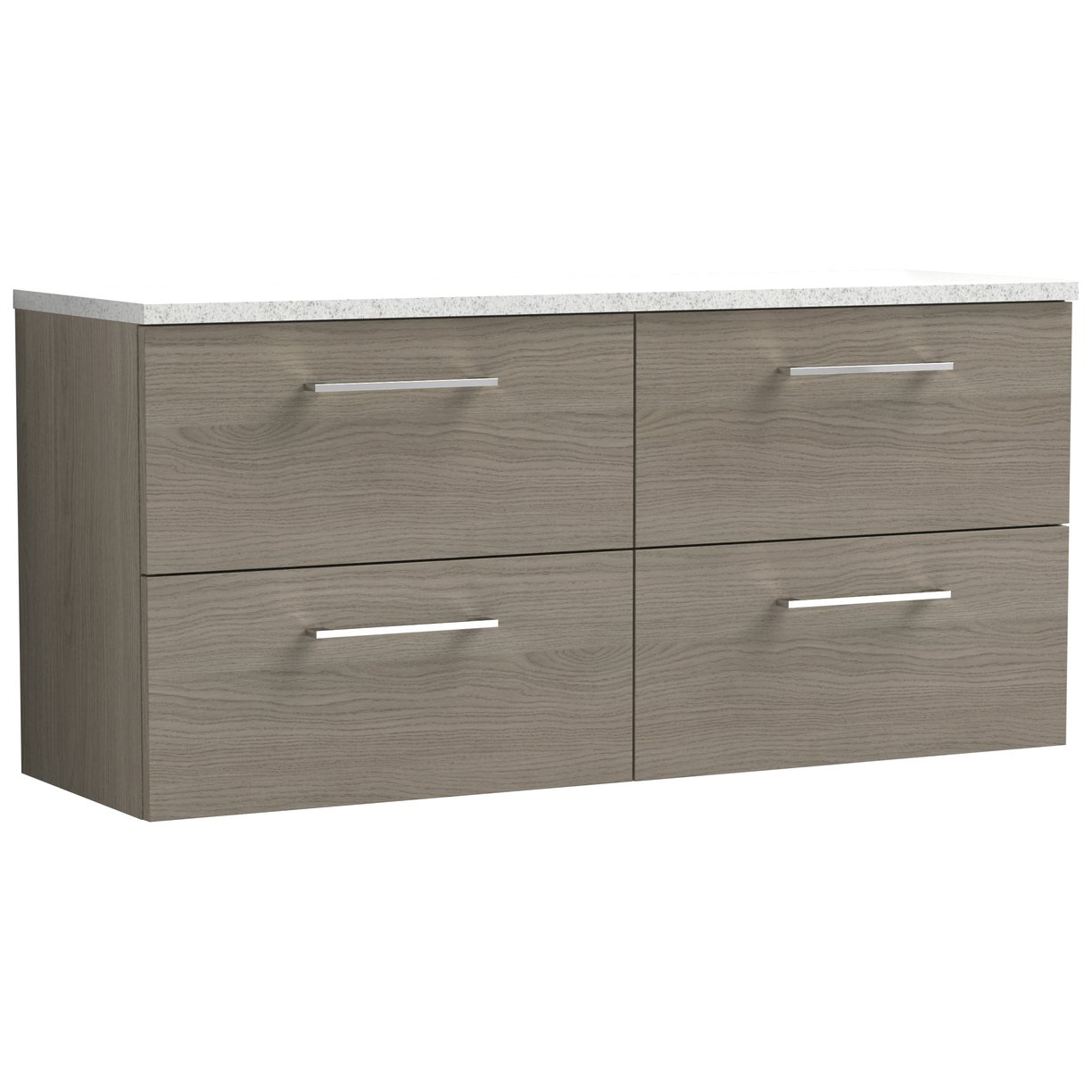 1200 Wh 4-Drawer Vanity & Laminate Top