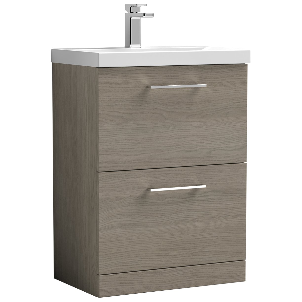600 FS 2-Drawer Vanity & Basin 3