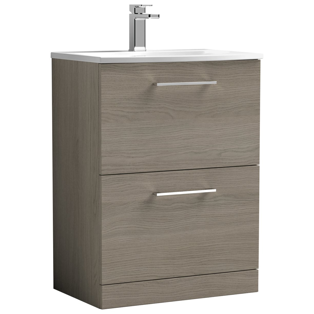 600 FS 2-Drawer Vanity & Basin 4
