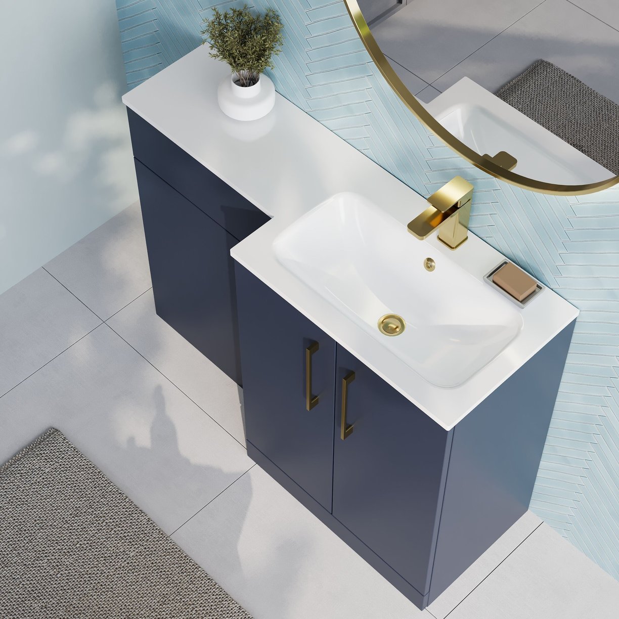 1100mm Right Hand Combination