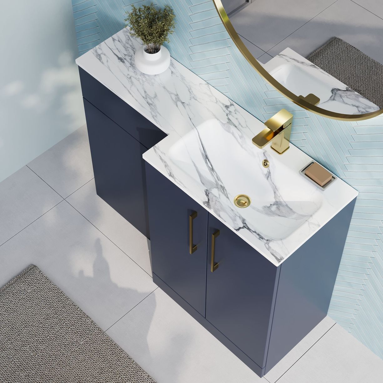 1100mm Right Hand Combination