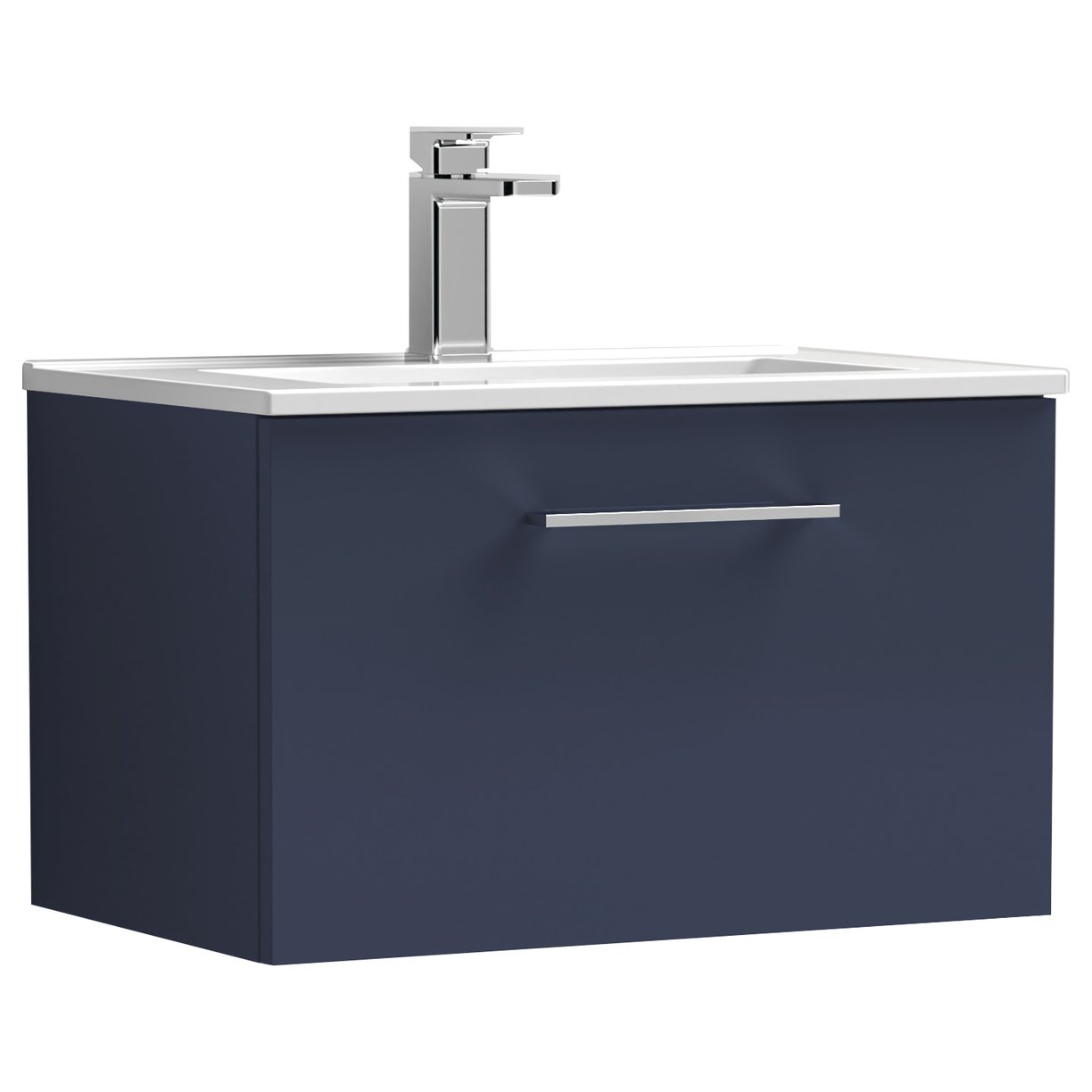 600 Wh 1-Drawer Vanity & Basin 2
