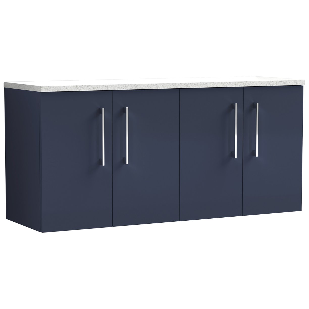 1200 Wh 4-Door Vanity & Laminate Top