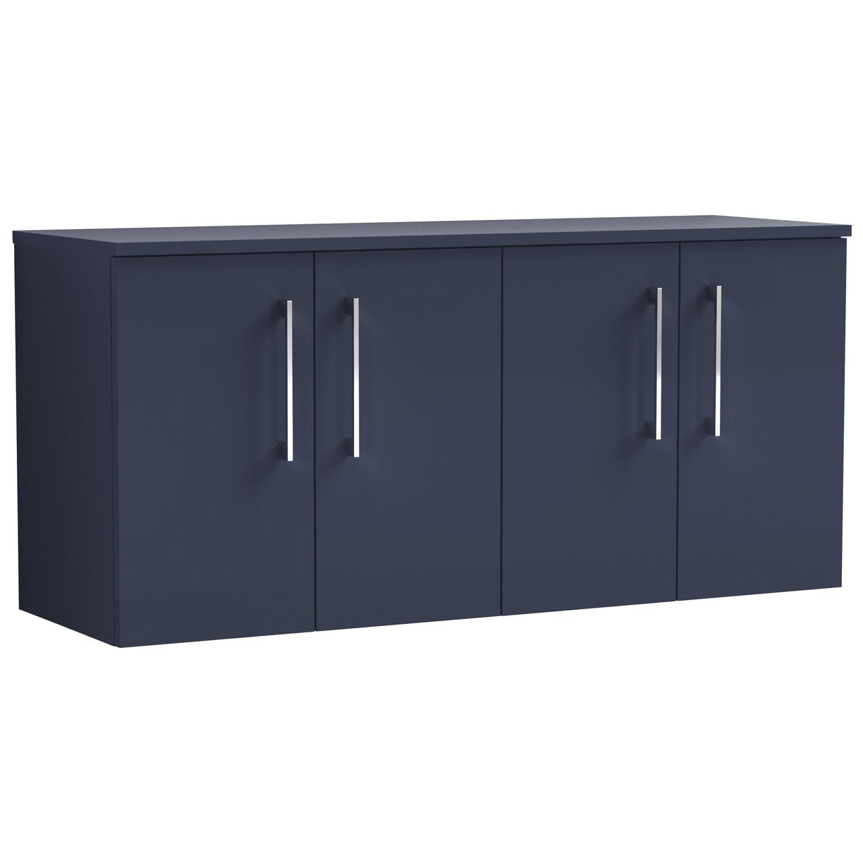 1200mm Wh 4-Door Vanity & Worktop - Indigo Blue