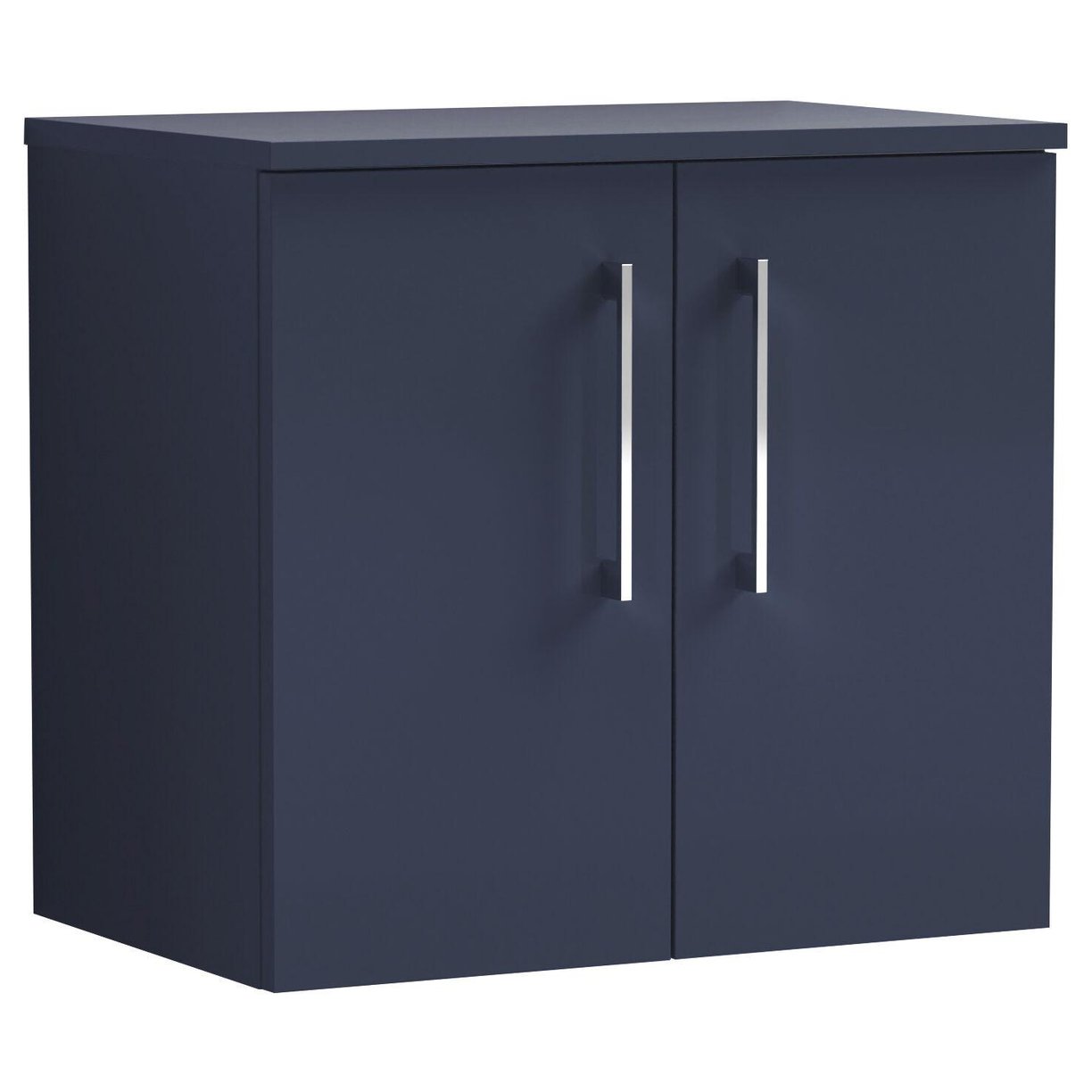 600mm Wh 2-Door Vanity & Worktop - Indigo Blue