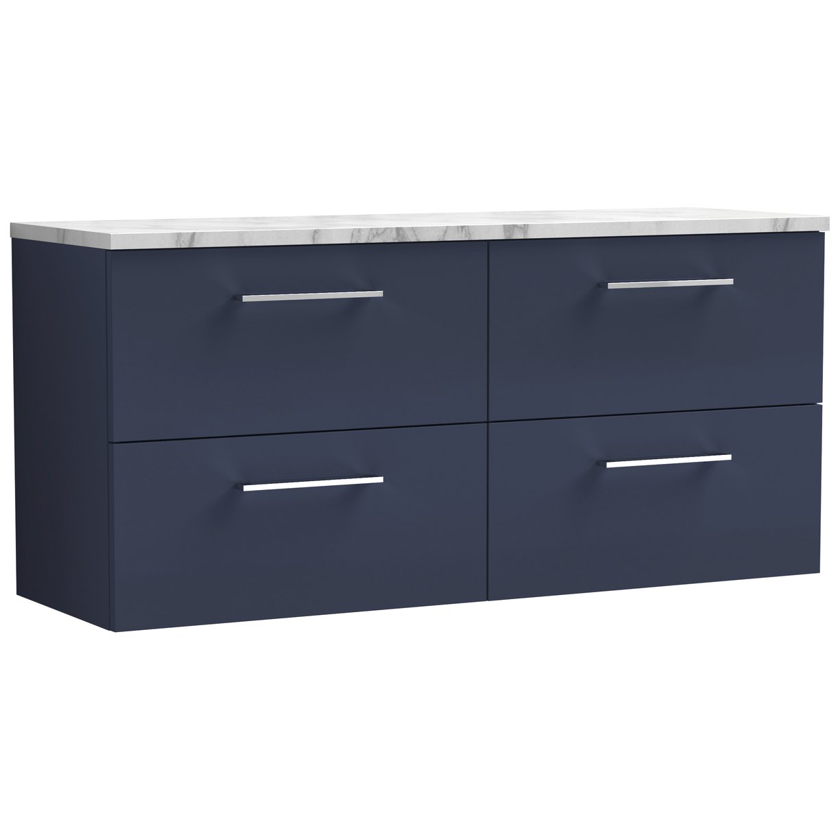 1200 Wh 4-Drawer Vanity & Laminate Top