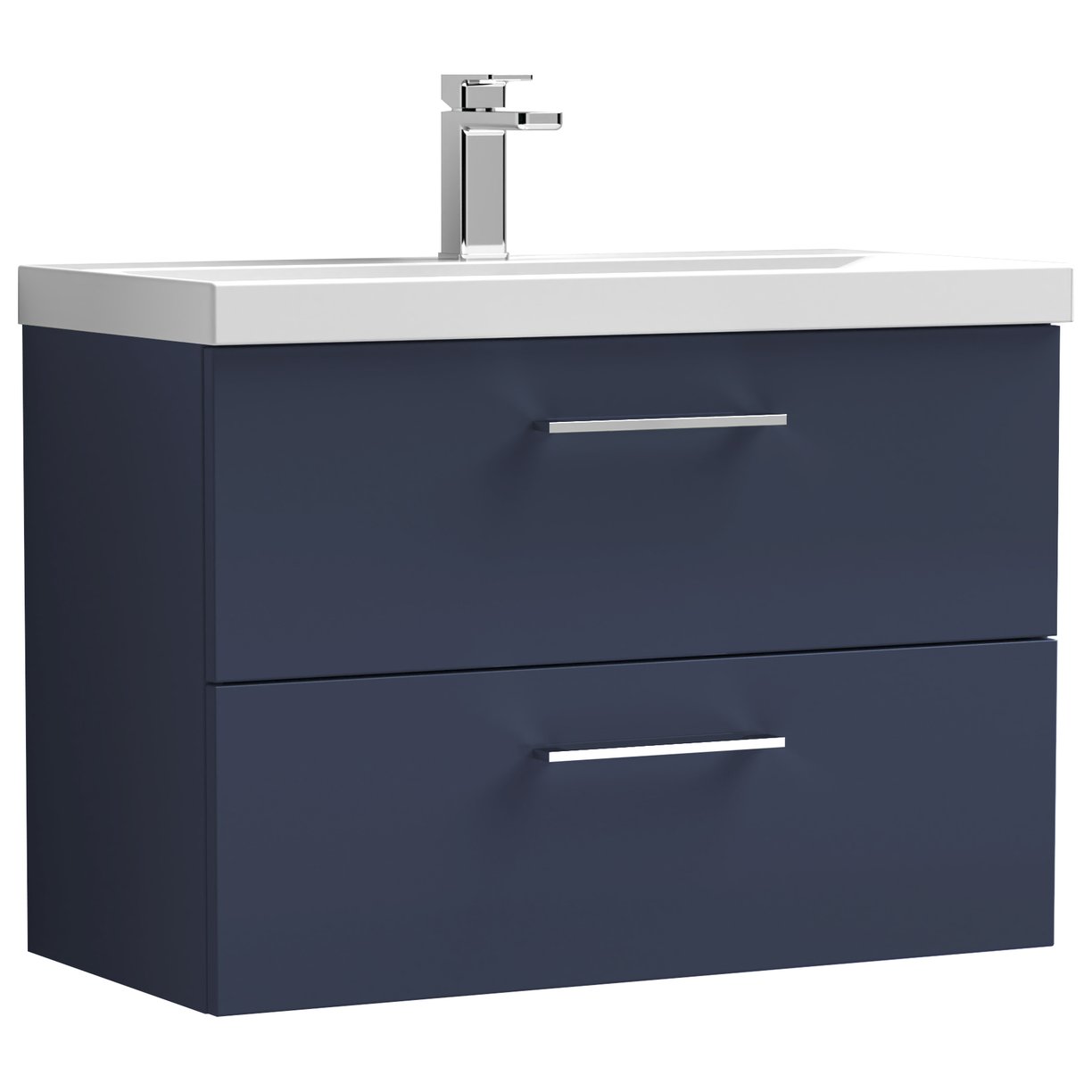 800 Wh 2-Drawer Vanity & Basin 3