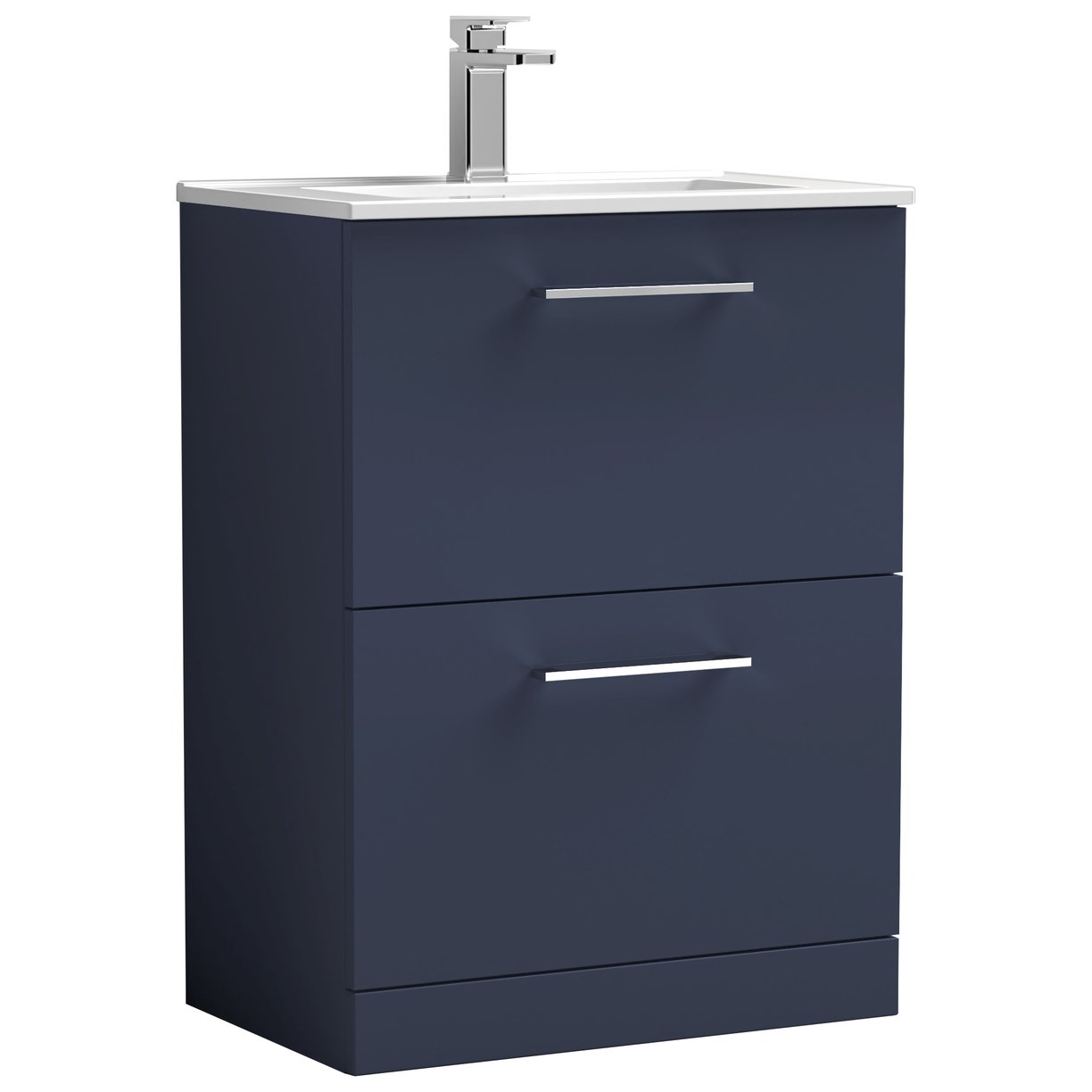 600 Fs 2-Drawer Vanity & Basin 2