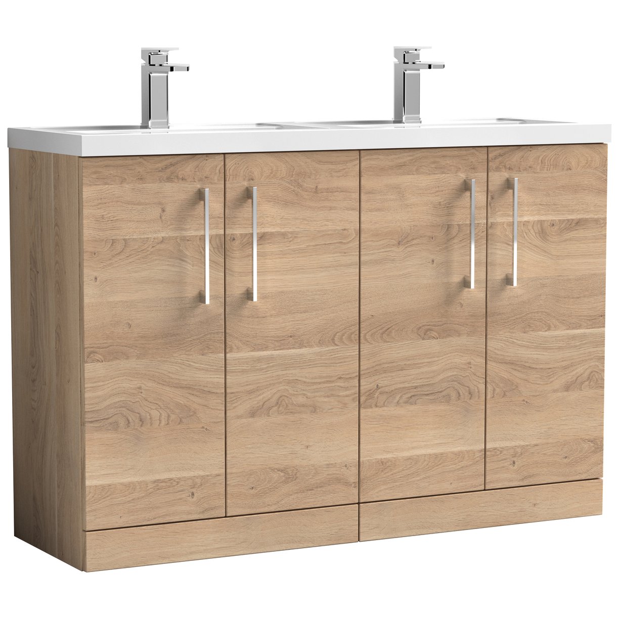 1200 FS 4-Door Vanity & Double Basin