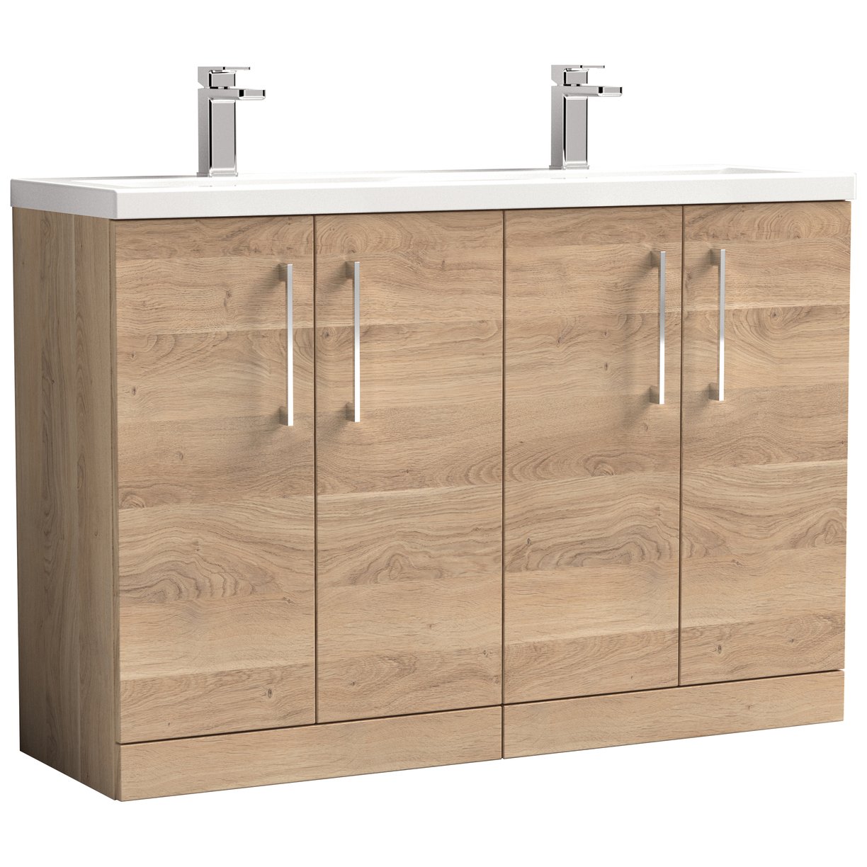 1200 FS 4-Door Vanity & Double Basin