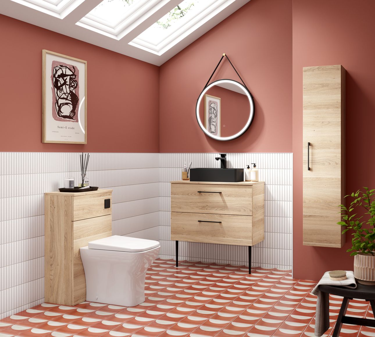 800 WH 2-Drawer Vanity & Worktop