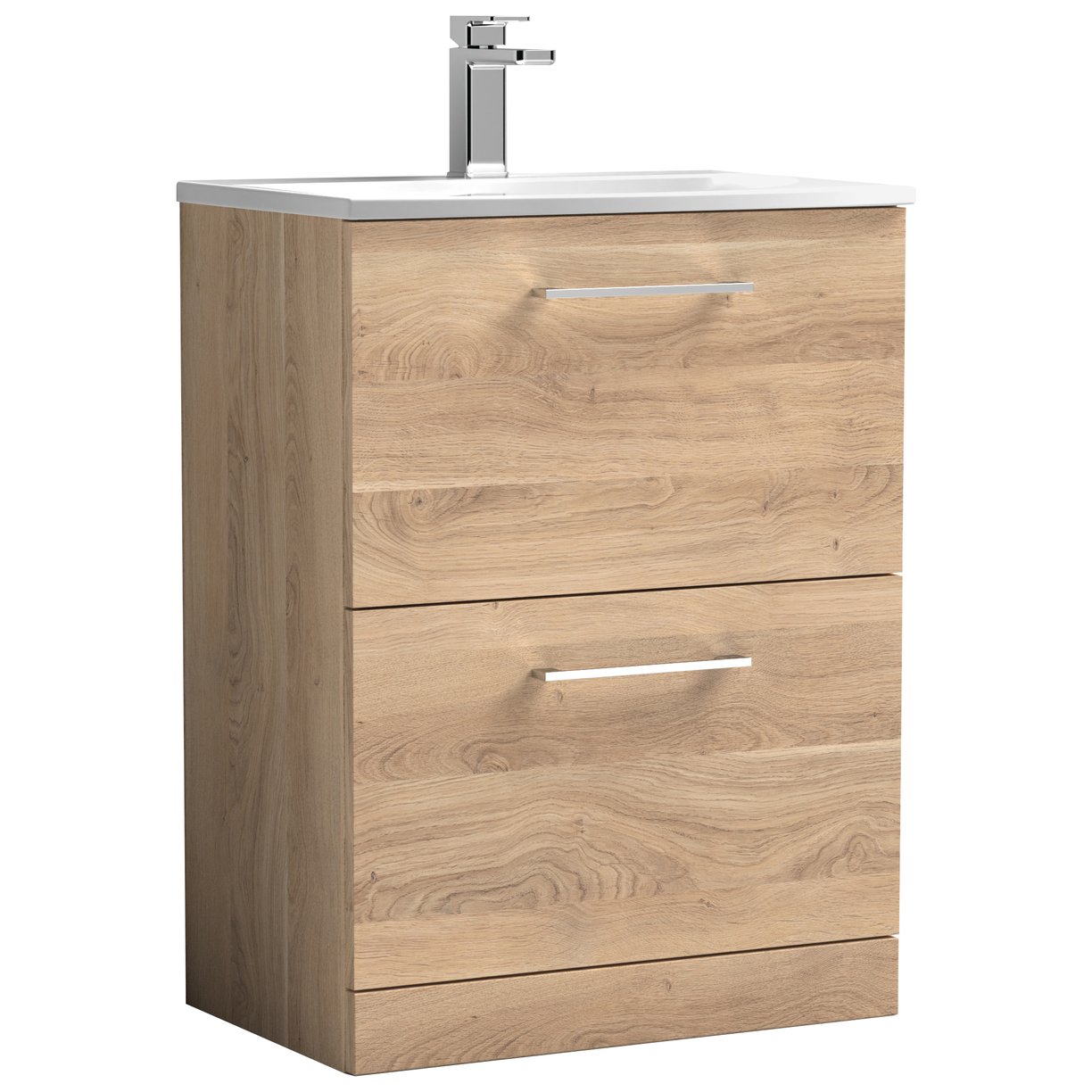 600 FS 2-Drawer Vanity & Basin 4