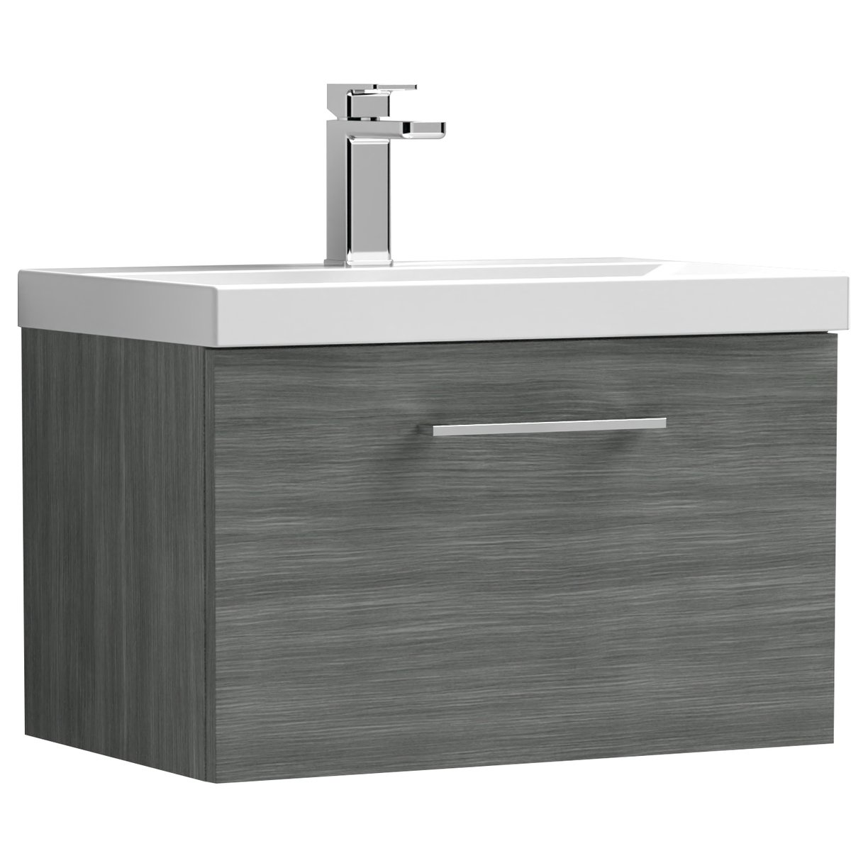 600 WH 1-Drawer Vanity & Basin 3