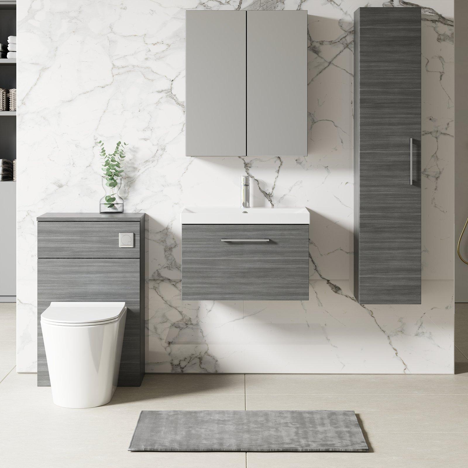 600 WH 1-Drawer Vanity & Basin 3