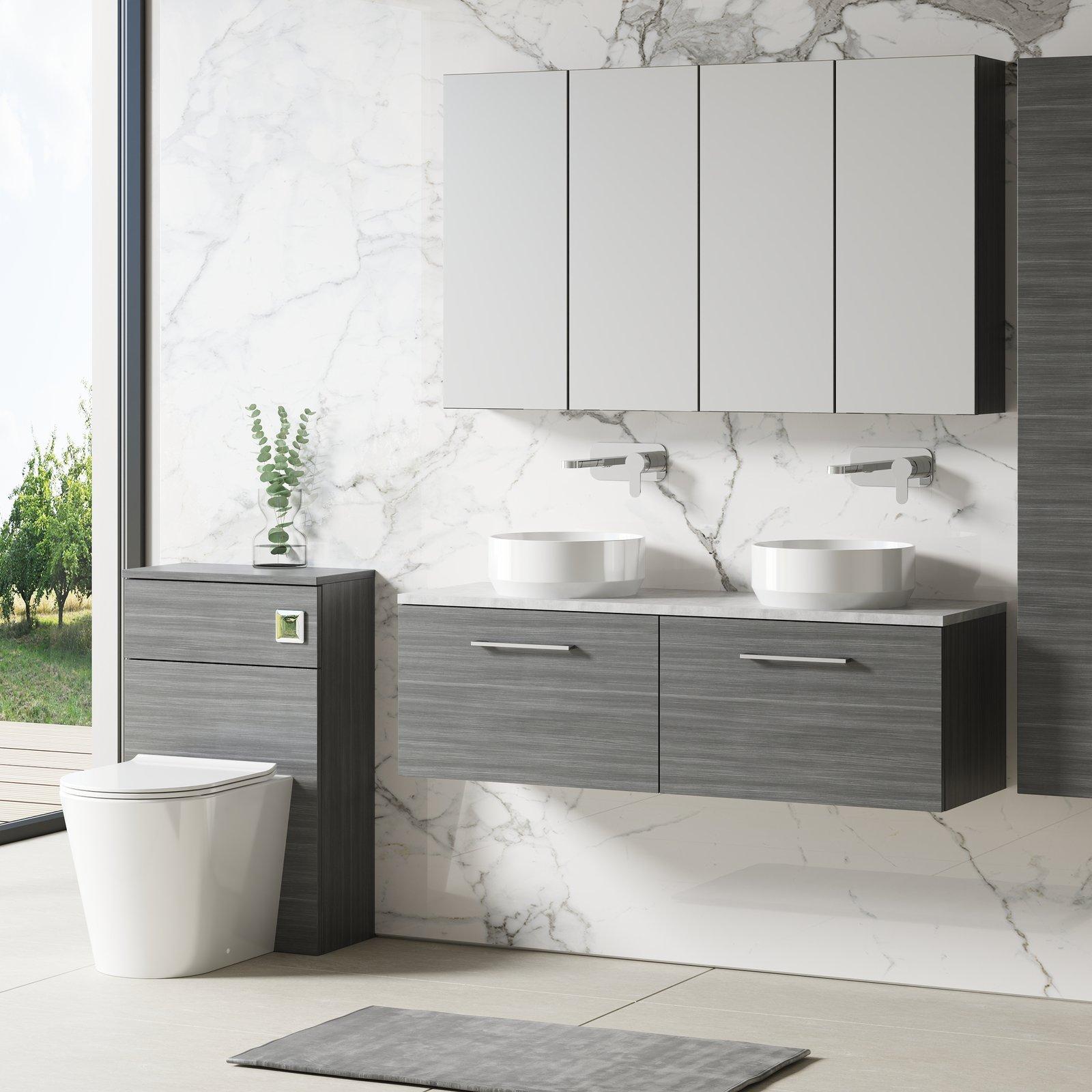 1200 Wh 2-Drawer Vanity & Laminate Top