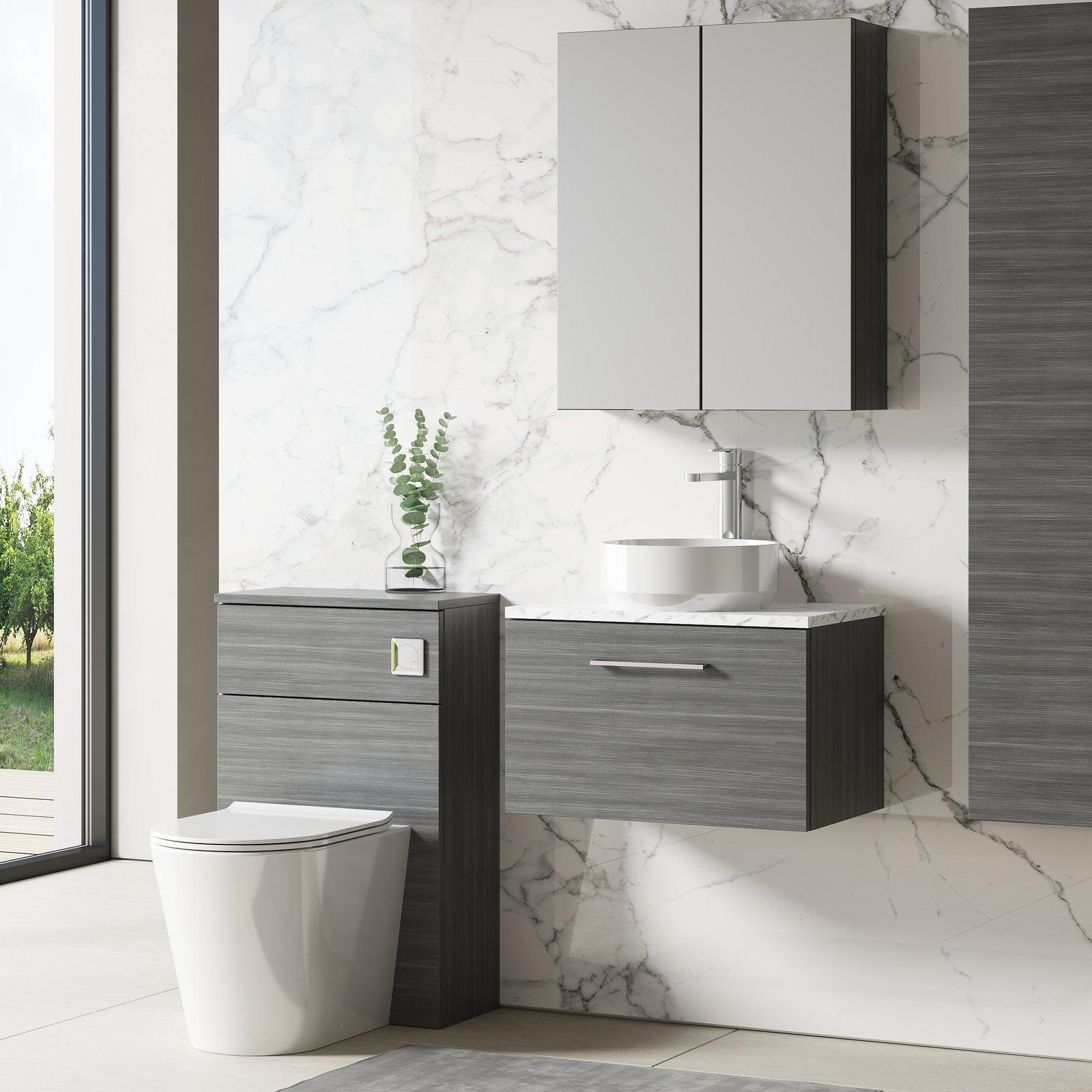 600 Wh 1-Drawer Vanity & Laminate Top