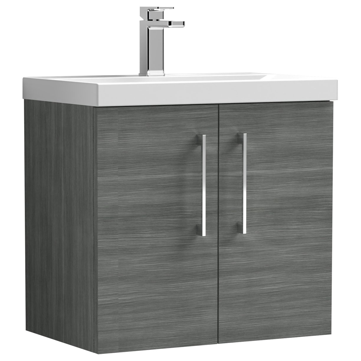 600 WH 2-Door Vanity & Basin 3