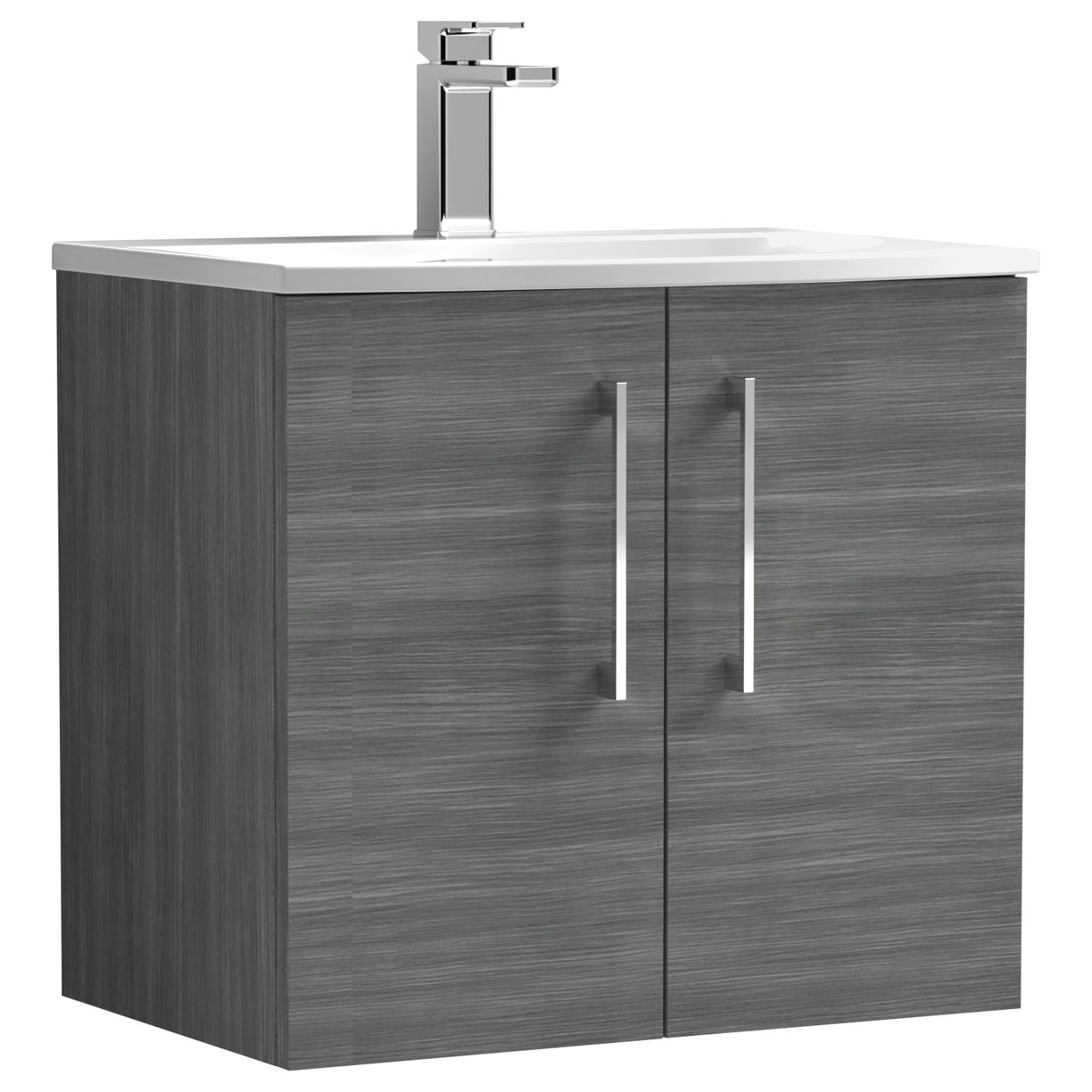600 WH 2-Door Vanity & Basin 4