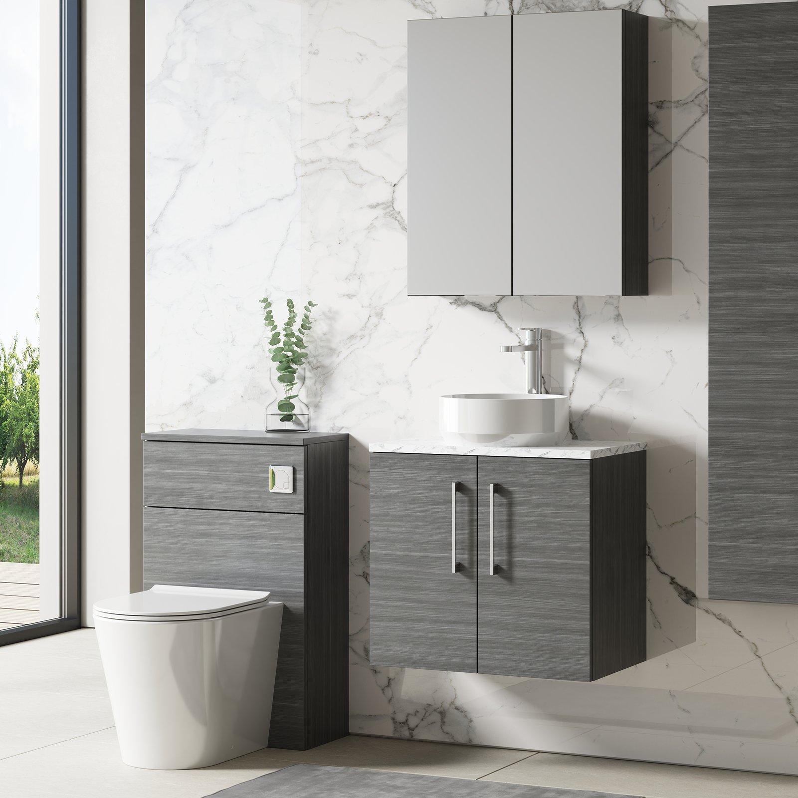 600 Wh 2-Door Vanity & Laminate Top